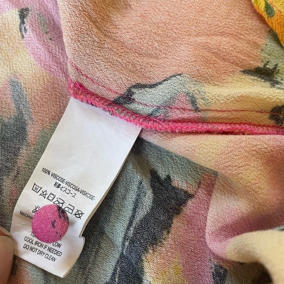 Ambrosia Mini Dress W/ Belt in Fire Floral - Picture 11 of 13